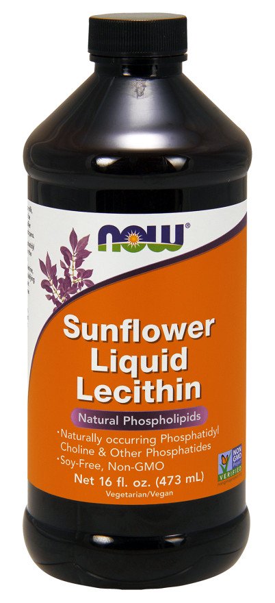 Now Foods Sunflower Lecithin Liquid 473ml