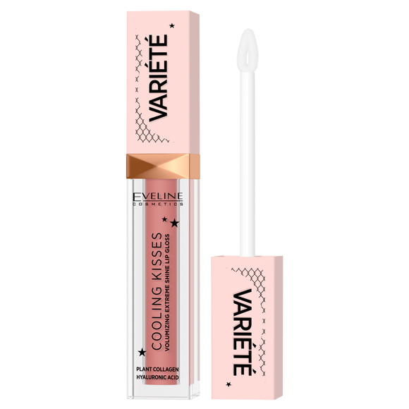 Eveline Variete Cooling Kisses Lip Gloss Enlarging Lips No. 03 Star Glow 6.8ml