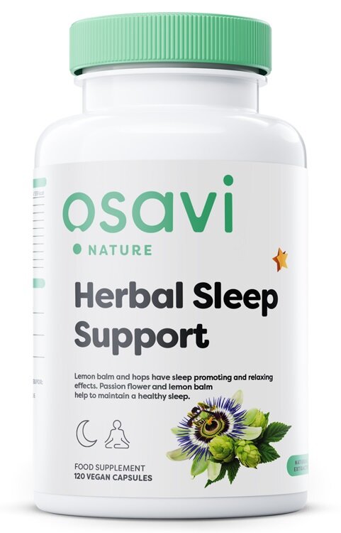 Osavi Herbal Sleep Support Zdrowe Wsparcie Snu 120 Kapsułek