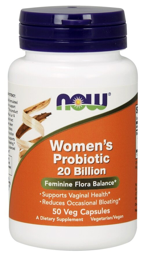 Now Foods Women's Probiotic 20 Billion Wsparcie Zdrowia Kobiet 50 Kapsułek