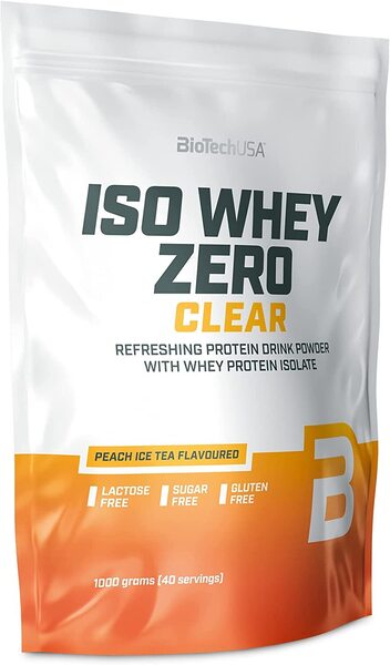 Iso Whey Zero Clear, Peach Ice Tea - 1000g