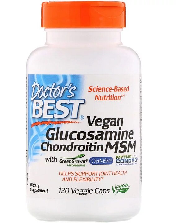 Vegan Glucosamine & Chondroitin & MSM - 120 vcaps