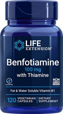 Benfotiamine with Thiamine, 100mg - 120 vcaps