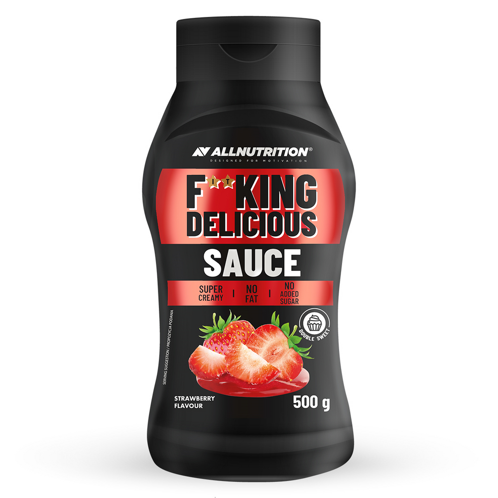 Allnutrition Fitking Delicious Sauce Low-calorie Strawberry Sauce 500g