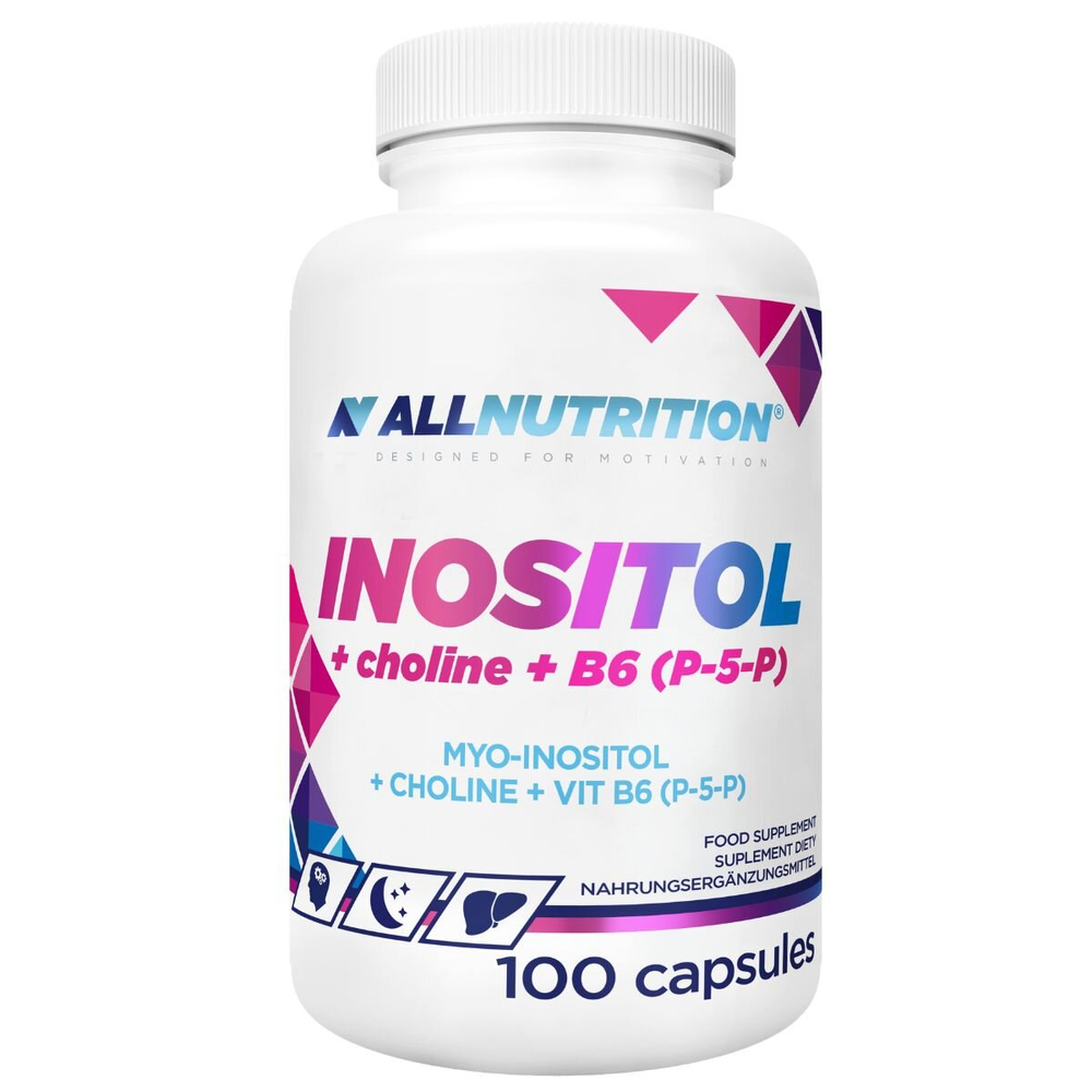 Allnutrition Inositol + Choline + B6 (P-5-P) 100 Kapsułek