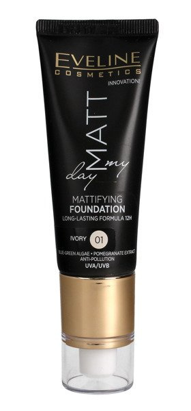 Eveline Matt My Day Podkład Matujący Do Twarzy Nr 01 Ivory 40ml