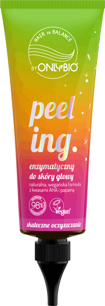 OnlyBio Hair Balance Zestaw Peeling do skóry głowy  +Szampon+Odżywka+Mgiełka 