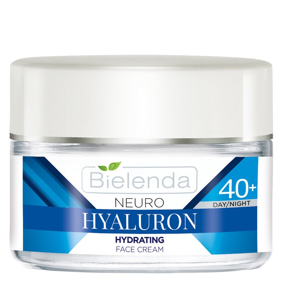 Bielenda Neuro Hialuron Moisturizing Anti Wrinkle Cream Concentrate 40+ Day and Night 50ml