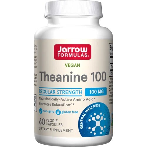 Theanine, 100mg - 60 vcaps