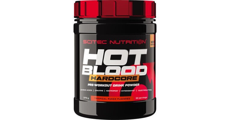 Hot Blood Hardcore, Tropical Punch - 375g