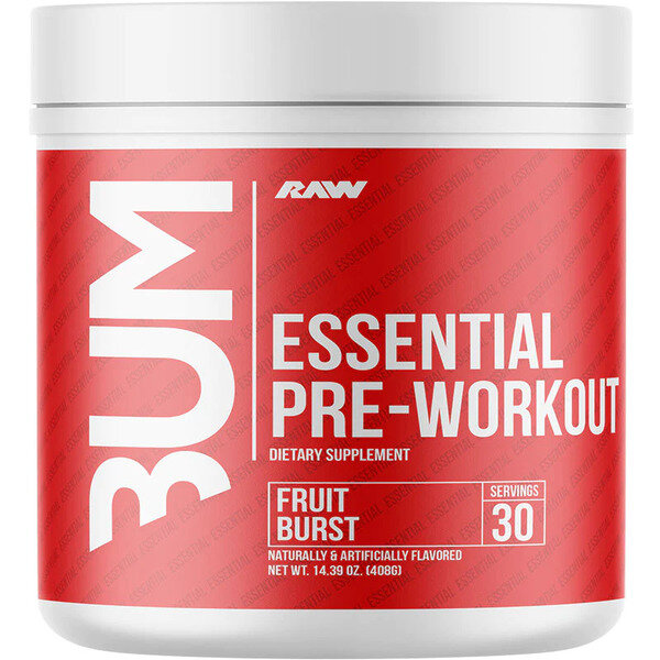 CBUM Essential Pre-Workout, Fruit Burst - 408g