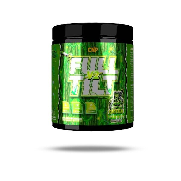 Full Tilt V2 Pre-Workout, Green Gummy Machine - 570g