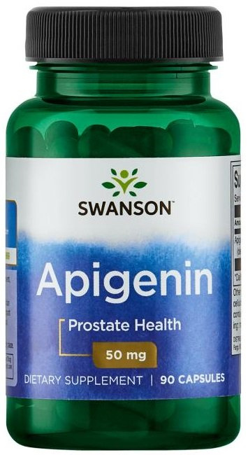 Swanson Apigenin 50mg Supports Nervous System & Prostate Health 90 Capsules