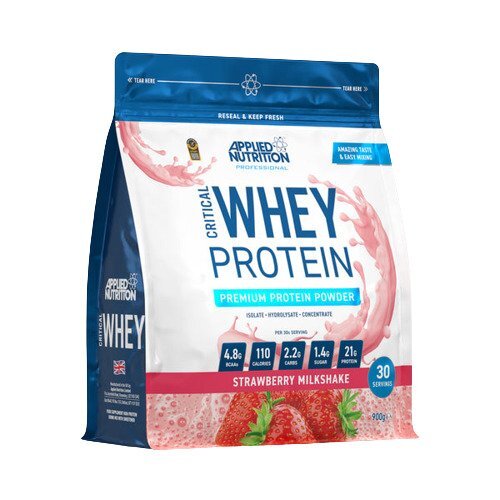 Critical Whey, Strawberry Milkshake - 900g