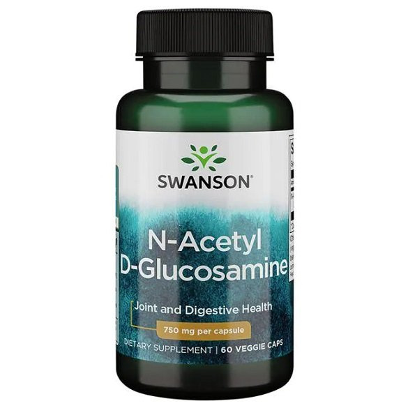 Swanson N-Acetyl D-Glucosamine 750mg 60 Vcapsules