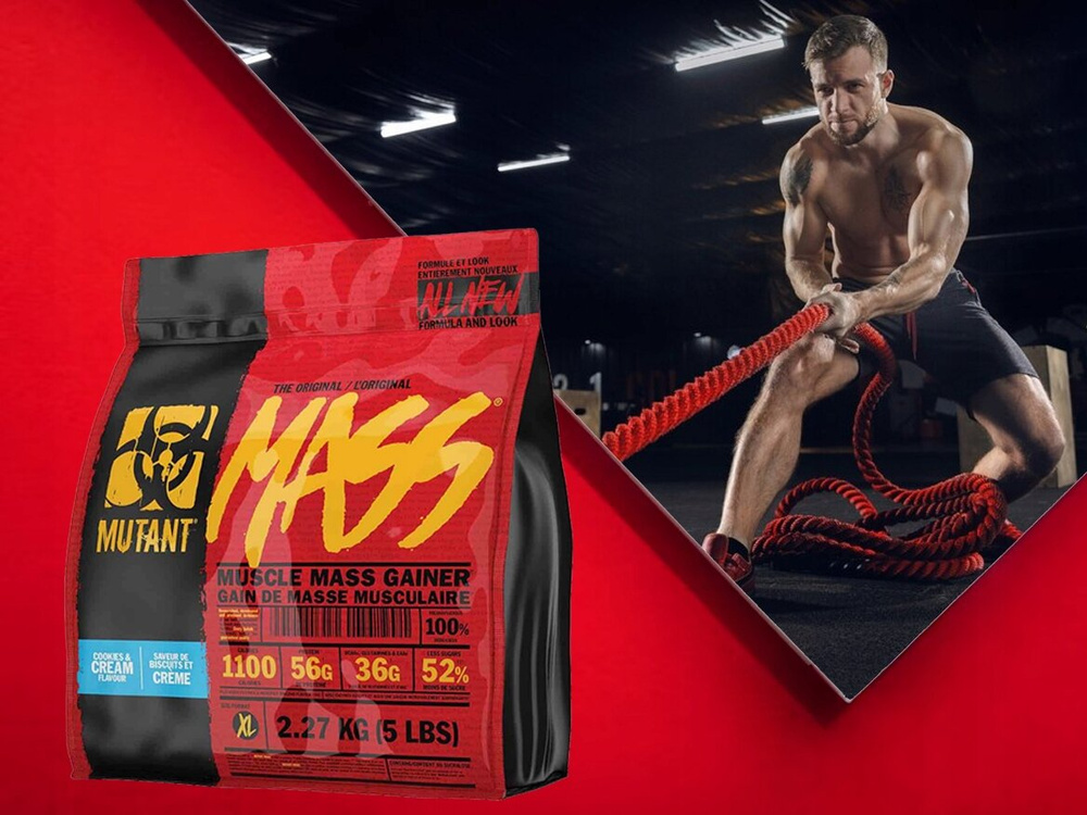 Mutant Mass Cookies & Cream 2270g