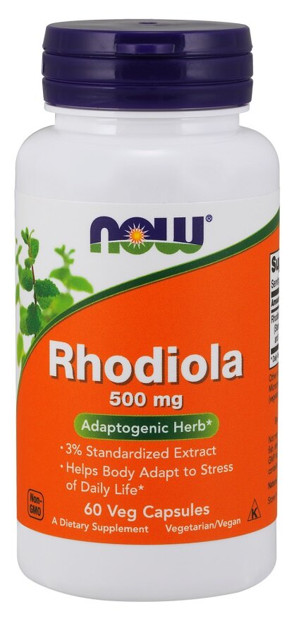 Rhodiola, 500mg - 60 vcaps