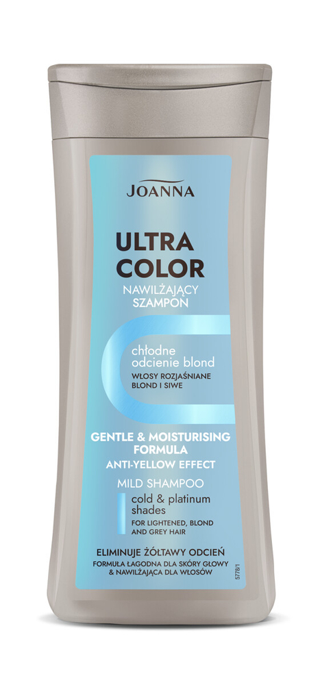 Joanna System Ultra Szampon do Blond Włosów Eliminuje Żółtawy Kolor 400ml