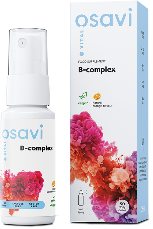 B-Complex Oral Spray, Orange - 25 ml.