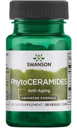 Swanson PhytoCERAMIDES Wspomaga Zdrowie Skóry 30 Kapsułek