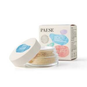 Paese Minerals Matujący Podkład Mineralny dla Skóry Tłustej i Mieszanej Nr 104W Honey 7g