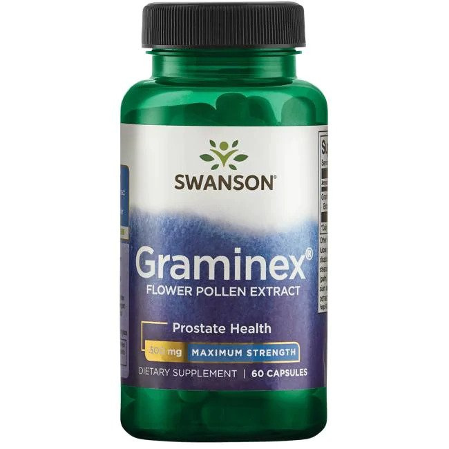 Swanson Graminex 500mg 60 Capsules