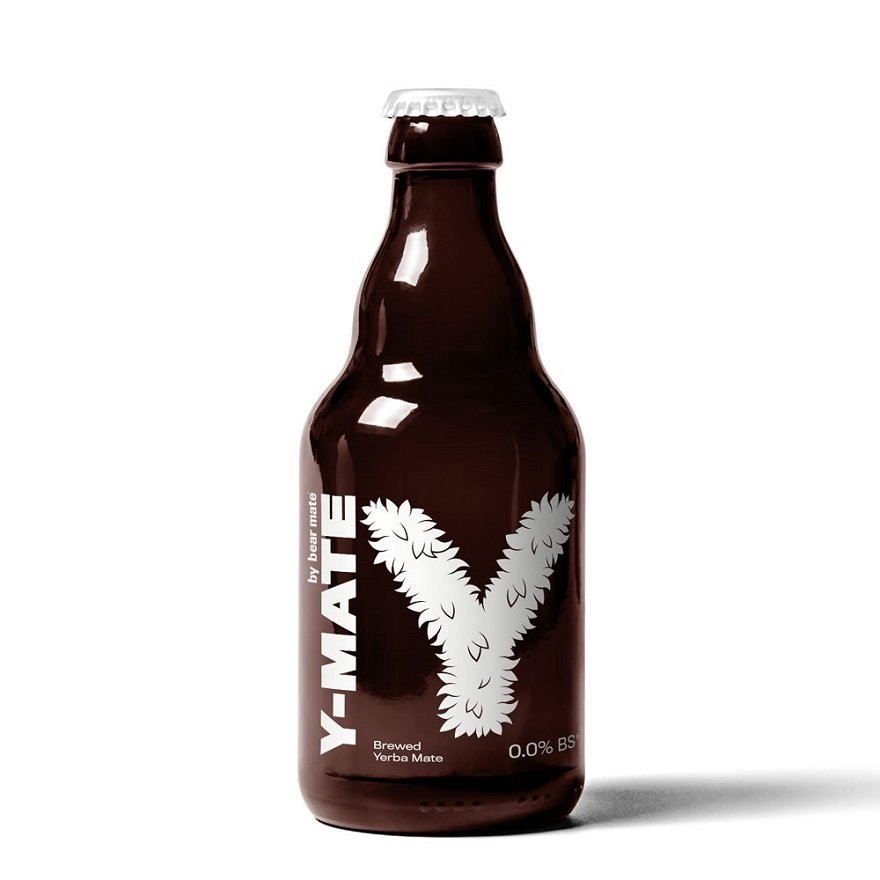 Y-Mate by Bear Mate Steamed Yerba Mate Vegan Infusion 330ml