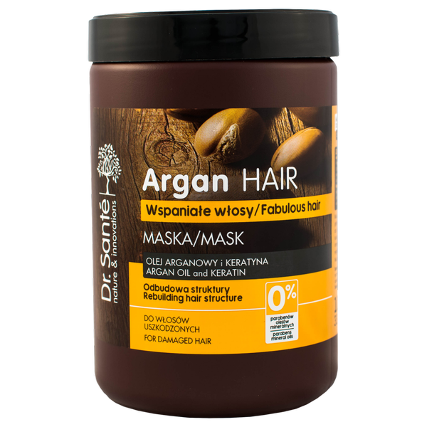Dr. Sante Creamy Hair Mask Argan Oil and Keratin 1000 ml