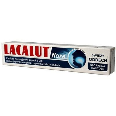 Lacalut Flora Pasta do Zębów Zapewniająca Świeży Oddech Zapobiega Próchnicy 75ml