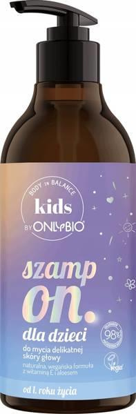 OnlyBio Kids Shampoo for Washing Delicate Scalp for Children from 1 Year of Life 400ml