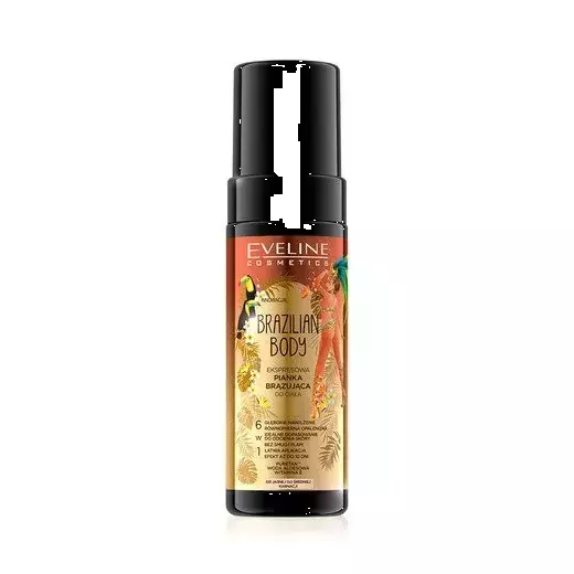 Eveline Brazilian Body Moisturizing Express Bronzing Body Foam 150ml