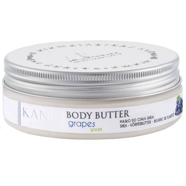 Kanu Nature Nourishing Moisturizing Body Butter with Greek Grapes Scent 50g