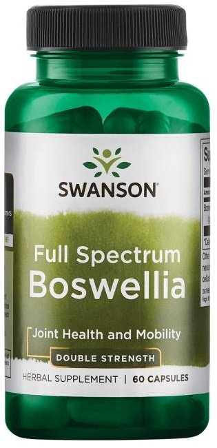 Swanson Full Spectrum Boswellia 800mg Double Strength 60 Kapsułek