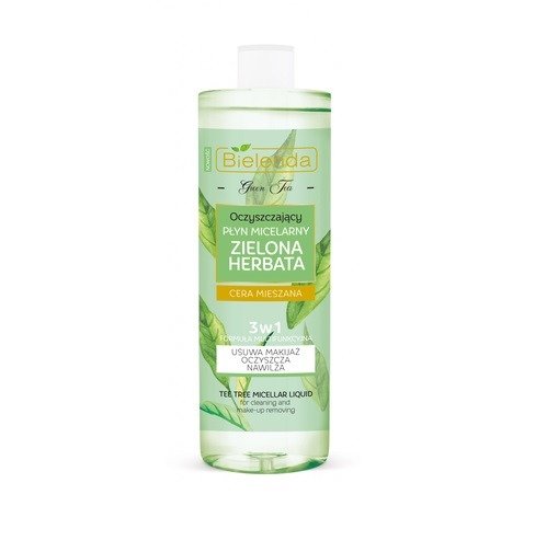 Bielenda Green Tea Cleansing Micellar Liquid 3in1 Mixed Skin 500ml