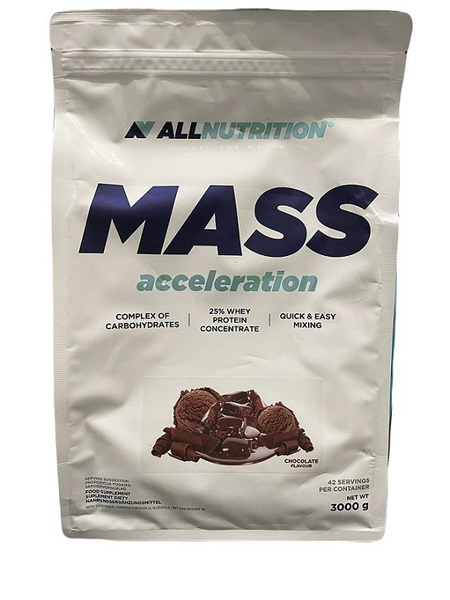 Allnutrition Mass Acceleration Chocolate Carbohydrate-Protein Complex 3000g