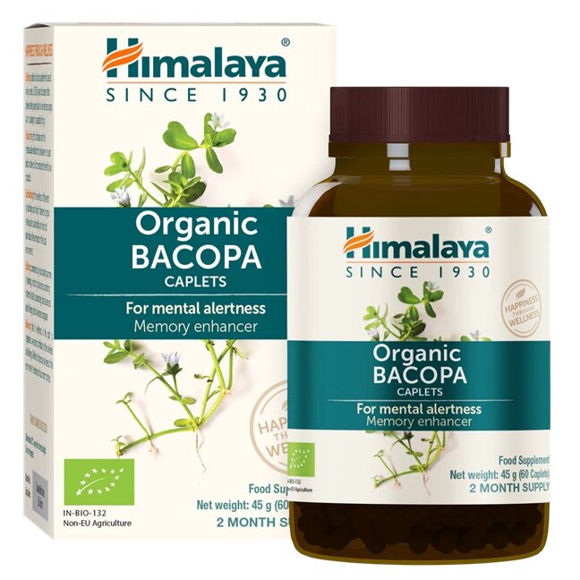 Himalaya Organic Bacopa 60 Kapsułek