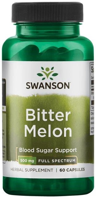 Swanson Bitter Melon 500mg Gorzki Melon 60 Kapsułek