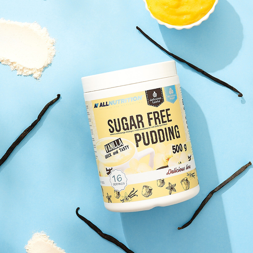 Allnutrition Delicious Line Protein Pudding Vanilla Flavor Pudding 500g