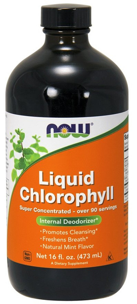 Now Foods Chlorophyll Liquid Helps Cleanse the Body 473ml