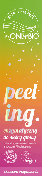 OnlyBio Hair Balance Set Scalp scrub + Shampoo + Conditioner + Mist