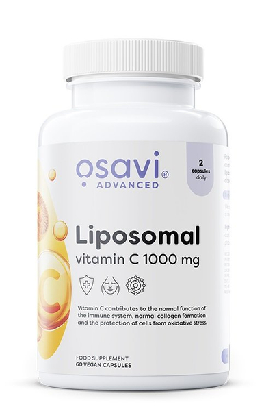 Osavi Witamina C Liposomalna 1000mg na Wsparcie Odporności 60 Kapsułek