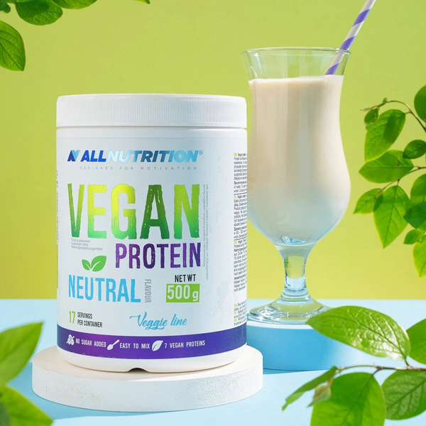 Allnutrition Vegan Protein Vanilla 500g