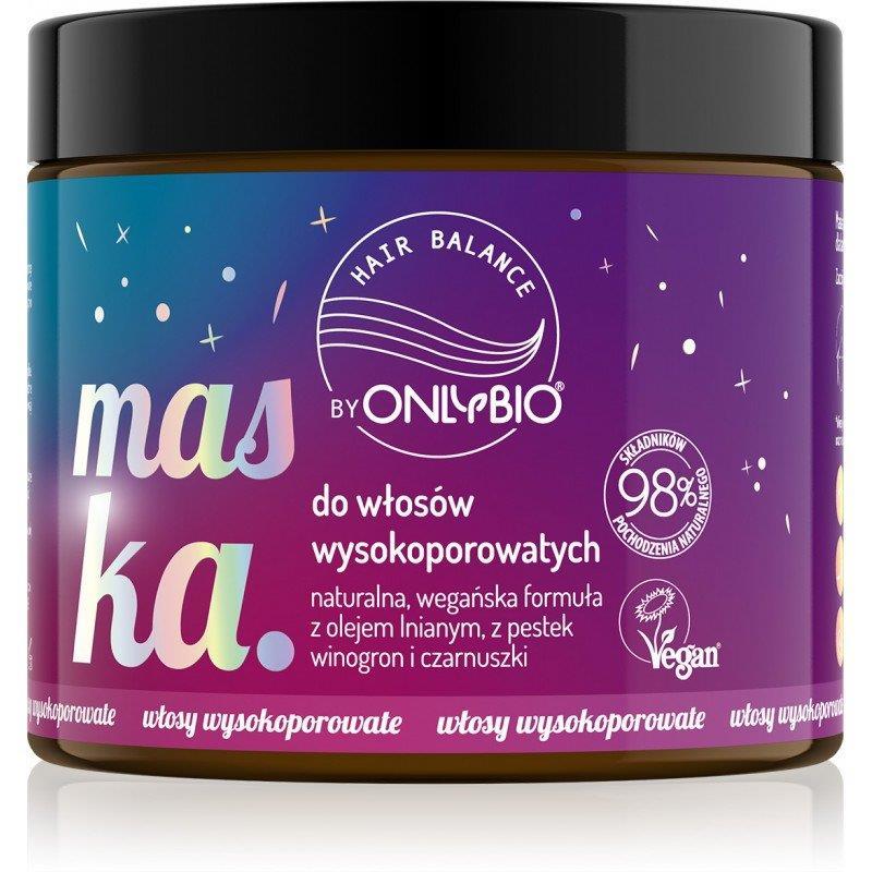 Onlybio Mask for High Porosity Hair with Linseed Oil and Black Cumin 400ml