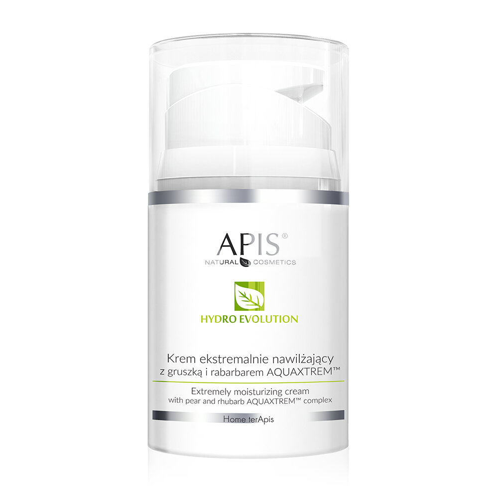 Apis Hydro Evolution Home terApis Extremely Moisturizing Cream with Pear and Rhubarb Aquaxtrem™ 50ml