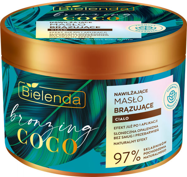 Bielenda Bronzing Coco Nawilżające Brązujące Masło do Ciała 200ml