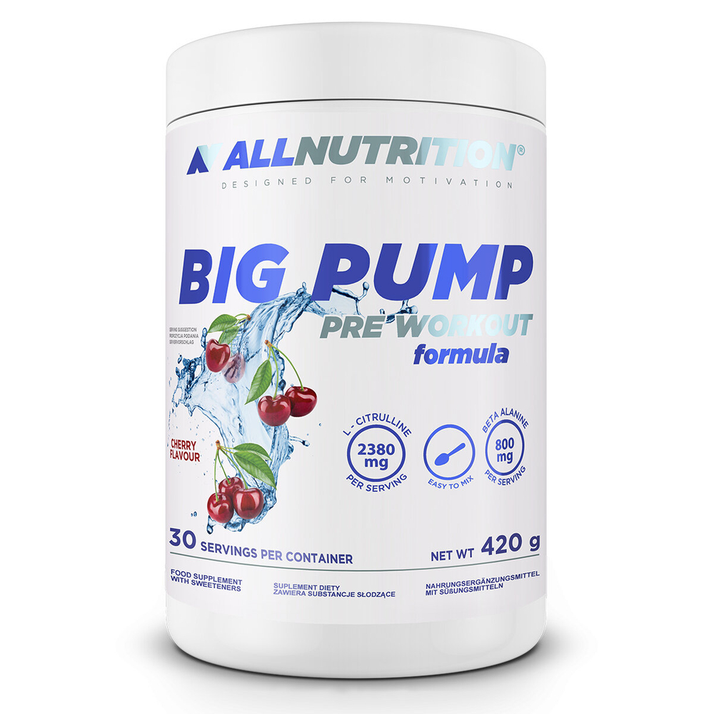 Allnutrition Big Pump Pre-workout Formula Cherry 420g