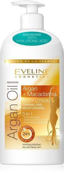 Eveline Argan Oil Macadamia Firming Moisturising Body Lotion 3in1 350ml