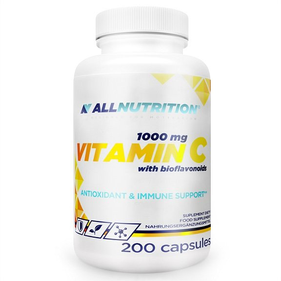 Allnutrition Witamina C z Bioflawonoidami 1000mg 200 Kapsułek