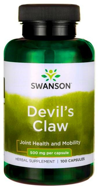 Swanson Devil's Claw 500mg 100 Capsules