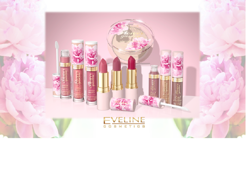 Eveline Flower Garden Pressed Illuminating Powder Vegan 8g